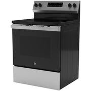  GE 30-inch Freestanding Electric Range with Steam Clean GRF400SVSS IMAGE 10