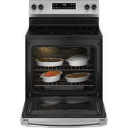  GE 30-inch Freestanding Electric Range with Steam Clean GRF400SVSS IMAGE 2