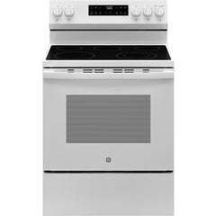  GE 30-inch Freestanding Electric Range GRF500PVWW IMAGE 1