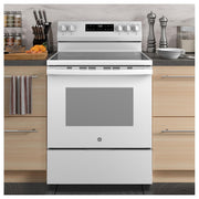  GE 30-inch Freestanding Electric Range GRF500PVWW IMAGE 4