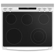  GE 30-inch Freestanding Electric Range GRF500PVWW IMAGE 5
