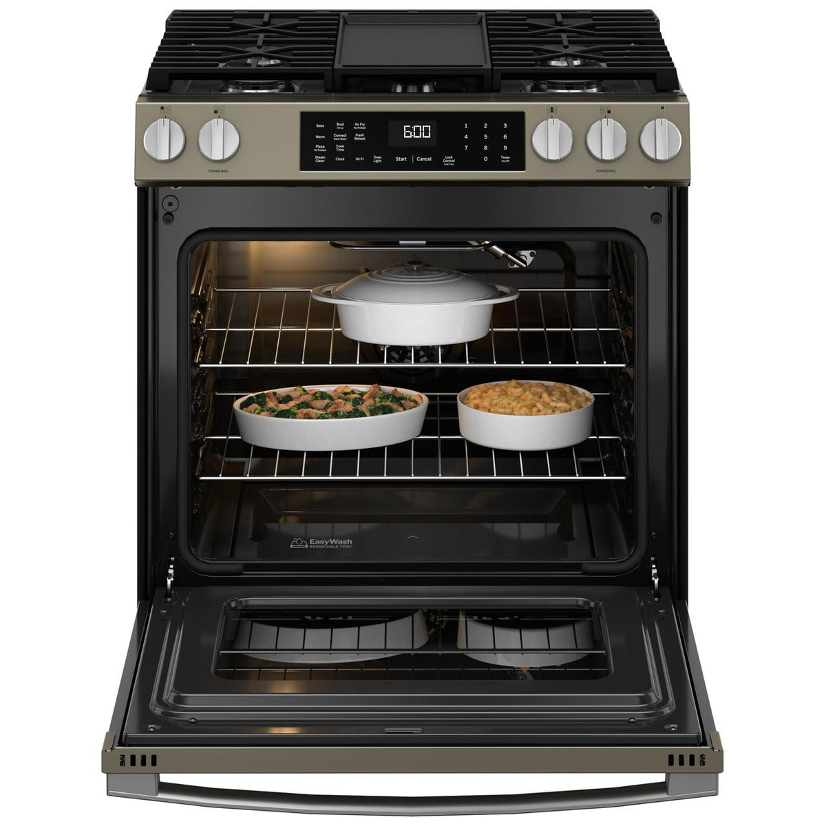  GE 30-inch Slide-in Gas Range with WiFi GGS600AVES IMAGE 2