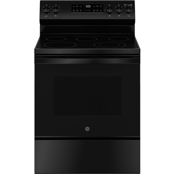 GE 30-inch Freestanding Electric Range GRF500PVBB