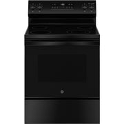  GE 30-inch Freestanding Electric Range with Steam Clean GRF400SVBB IMAGE 1