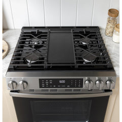  GE 30-inch Slide-in Gas Range with Griddle GGS500SVSS IMAGE 4