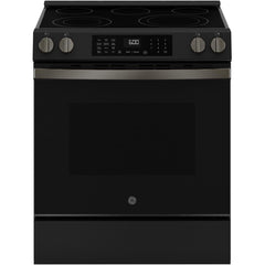  GE 30-inch Slide-in Electric Range with Convection Technology GRS600AVDS IMAGE 1