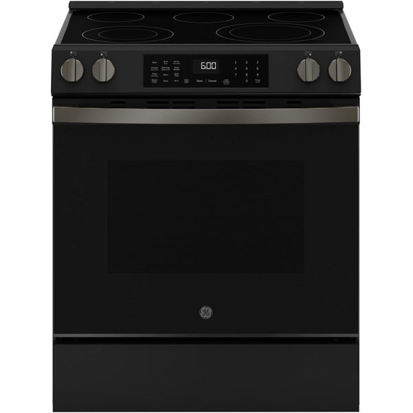 GE 30-inch Slide-in Electric Range with Convection Technology GRS600AVDS