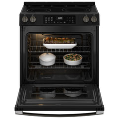  GE 30-inch Slide-in Electric Range with Convection Technology GRS600AVDS IMAGE 2