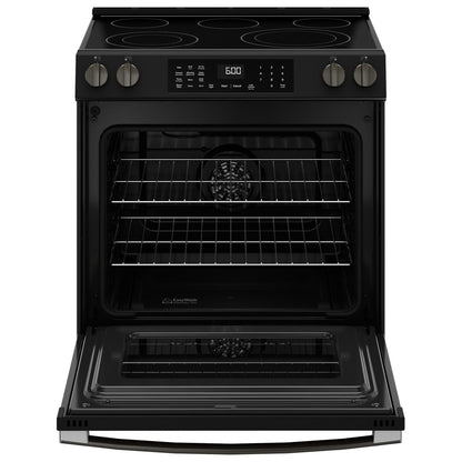  GE 30-inch Slide-in Electric Range with Convection Technology GRS600AVDS IMAGE 3