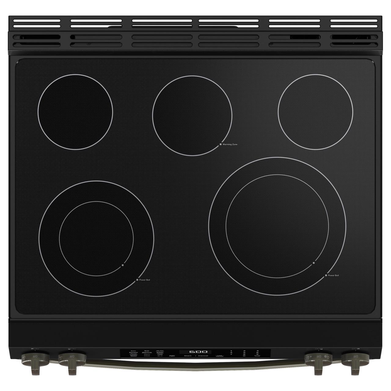  GE 30-inch Slide-in Electric Range with Convection Technology GRS600AVDS IMAGE 4