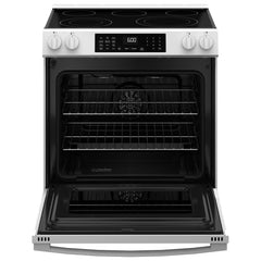  GE 30-inch Slide-in Electric Range with Convection Technology GRS600AVWW IMAGE 3