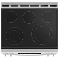  GE 30-inch Slide-in Electric Range with Convection Technology GRS600AVWW IMAGE 4