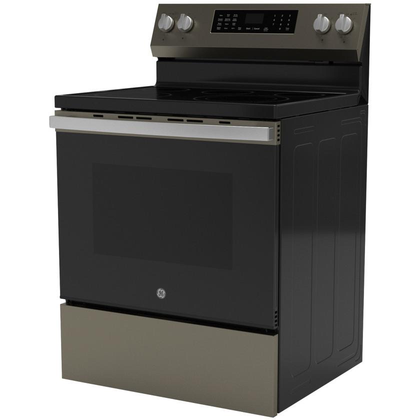 GE 30-inch Freestanding Electric Range with Convection Technology GRF600AVES IMAGE 6
