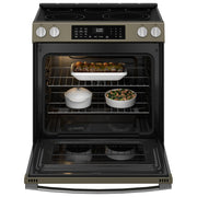  GE 30-inch Slide-in Electric Range with Convection Technology GRS600AVES IMAGE 2