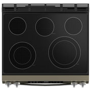  GE 30-inch Slide-in Electric Range with Convection Technology GRS600AVES IMAGE 4