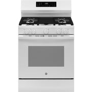  GE 30-inch Freestanding Gas Range with Convection Technology GGF600AVWW IMAGE 1