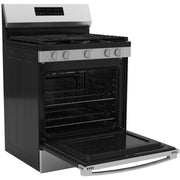  GE 30-inch Freestanding Gas Range with Center Oval Burner GGF500PVSS IMAGE 13