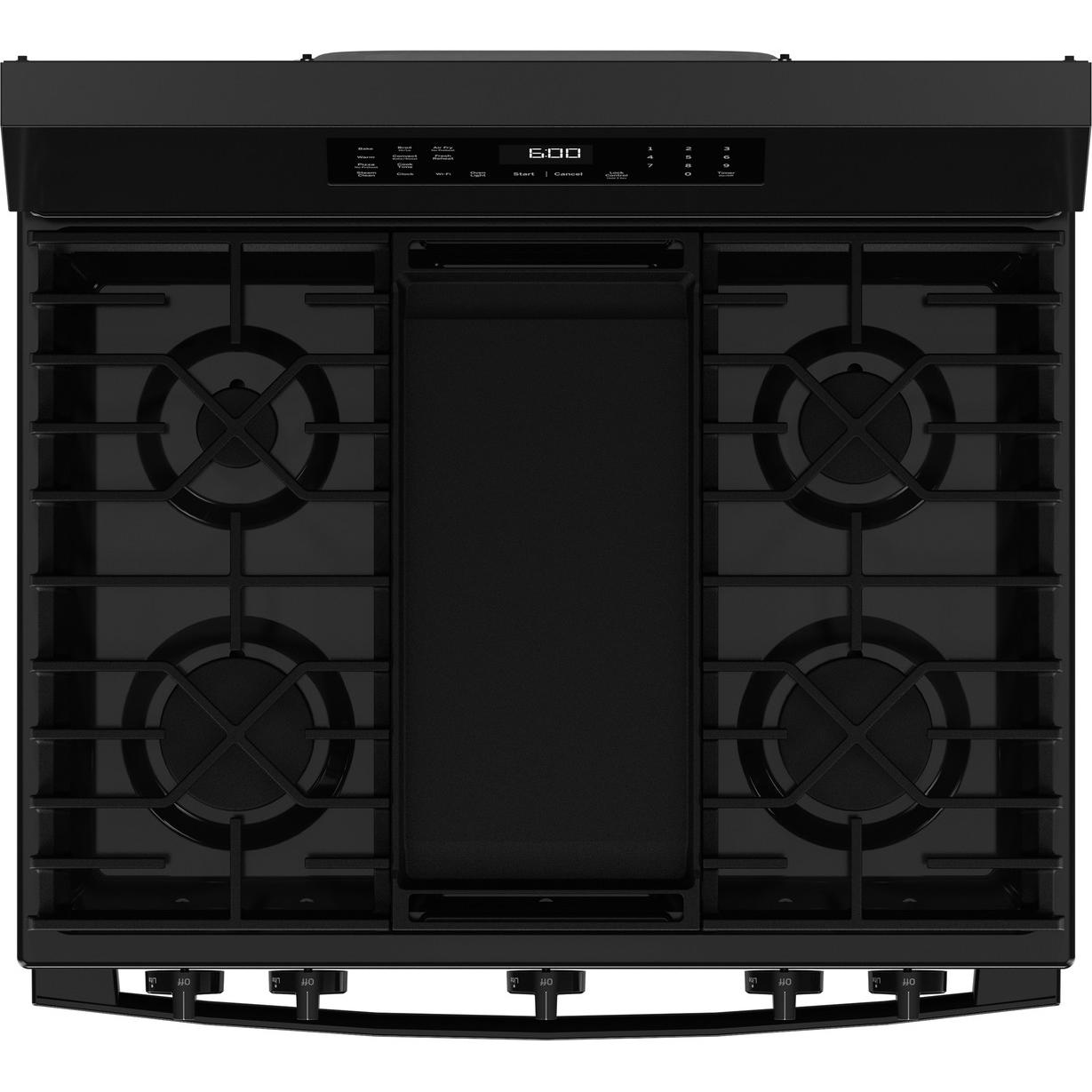 GE 30-inch Freestanding Gas Range with Convection Technology GGF600AVBB IMAGE 16