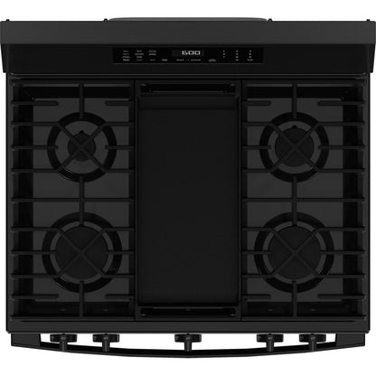 GE 30-inch Freestanding Gas Range with Convection Technology GGF600AVBB IMAGE 16