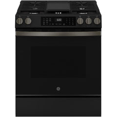  GE 30-inch Slide-in Gas Range with WiFi GGS600AVDS IMAGE 1