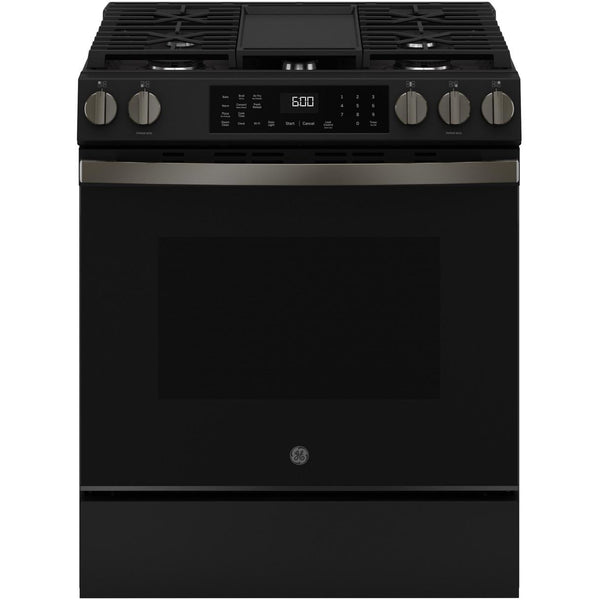 GE 30-inch Slide-in Gas Range with WiFi GGS600AVDS