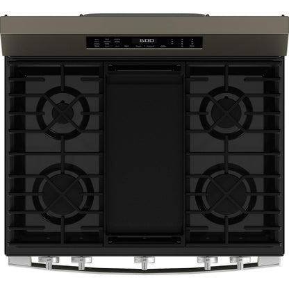 GE 30-inch Freestanding Gas Range with Convection Technology GGF600AVES IMAGE 16
