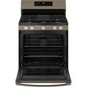  GE 30-inch Freestanding Gas Range with Convection Technology GGF600AVES IMAGE 3