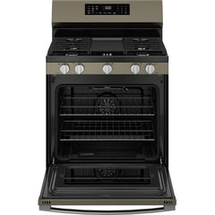  GE 30-inch Freestanding Gas Range with Convection Technology GGF600AVES IMAGE 3