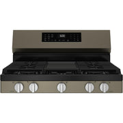  GE 30-inch Freestanding Gas Range with Convection Technology GGF600AVES IMAGE 4