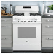  GE 30-inch Freestanding Gas Range with SmartHQ™ GGF400PVWW IMAGE 5