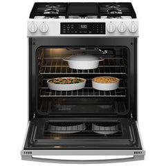  GE 30-inch Slide-in Gas Range with WiFi GGS600AVWW IMAGE 2