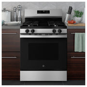  GE 30-inch Freestanding Gas Range with SmartHQ™ GGF400PVSS IMAGE 5