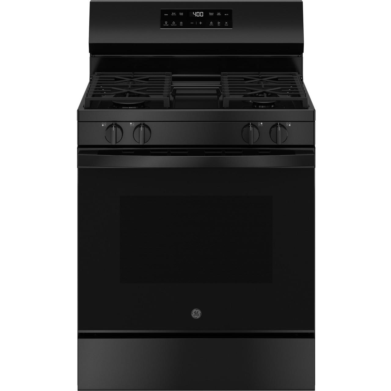  GE 30-inch Freestanding Gas Range with SmartHQ™ GGF400PVBB IMAGE 1