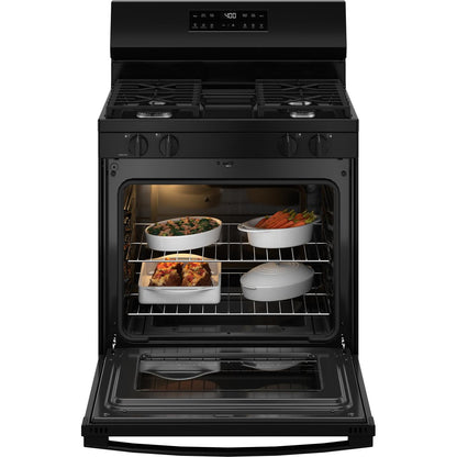 GE 30-inch Freestanding Gas Range with SmartHQ™ GGF400PVBB IMAGE 2