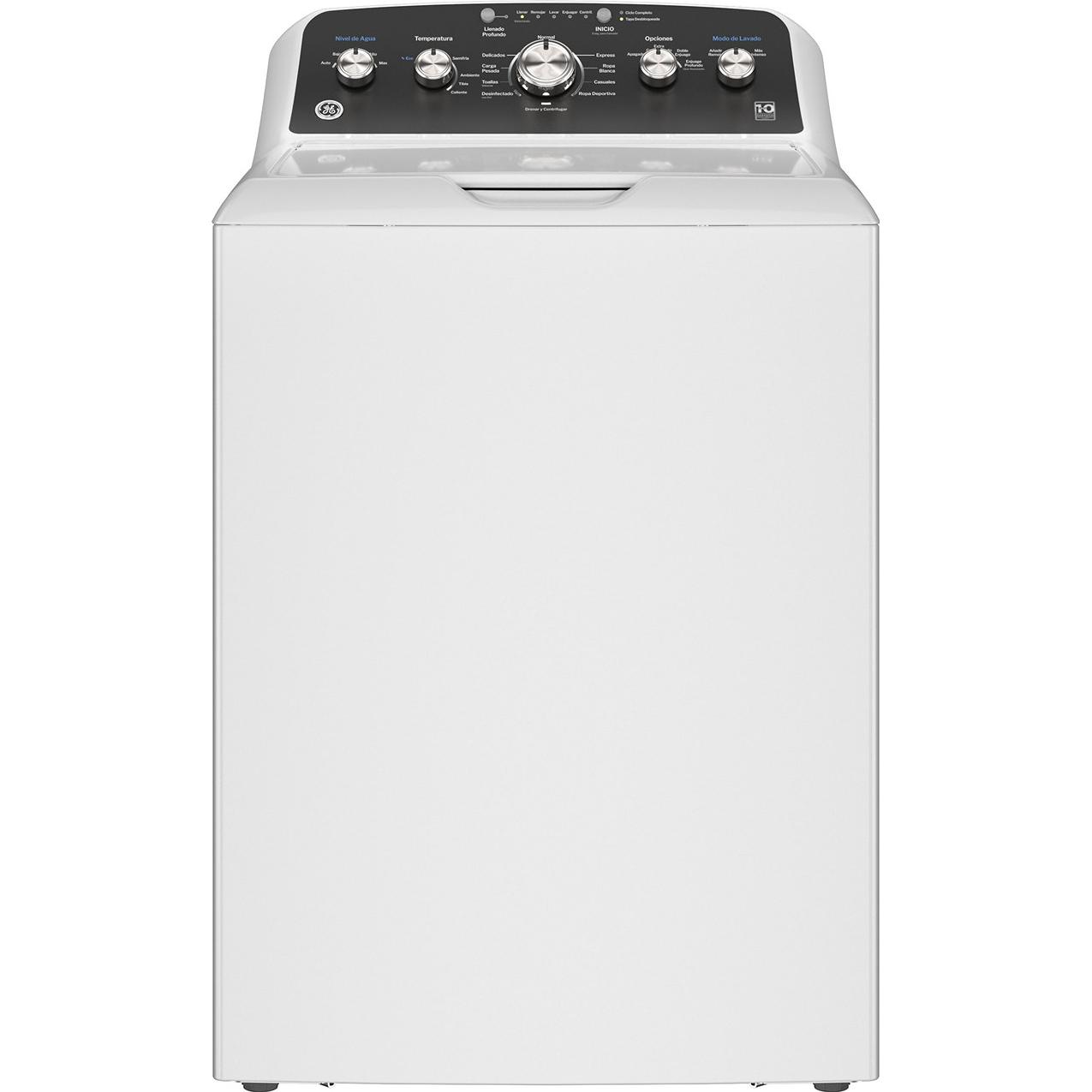  GE 4.5 cu. ft. Top Loading Washer ETW485ASWWB IMAGE 1