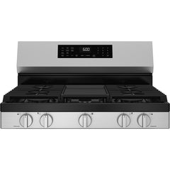  GE 30-inch Freestanding Gas Range with Convection Technology GGF600AVSS IMAGE 4
