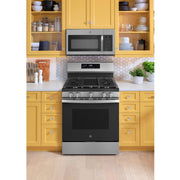  GE 30-inch Freestanding Gas Range with Convection Technology GGF600AVSS IMAGE 8