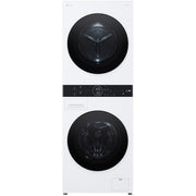  LG Stacked Washer/Dryer Electric Laundry Center with Wi-Fi WKHC152HWA IMAGE 1