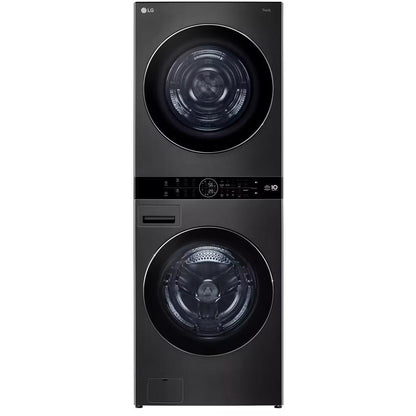  LG Stacked Washer/Dryer Electric Laundry Center with Wi-Fi WKHC252HBA IMAGE 1