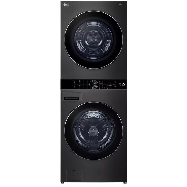 LG Stacked Washer/Dryer Electric Laundry Center with Wi-Fi WKHC252HBA