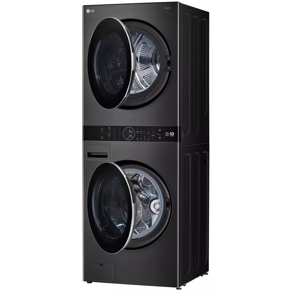  LG Stacked Washer/Dryer Electric Laundry Center with Wi-Fi WKHC252HBA IMAGE 4