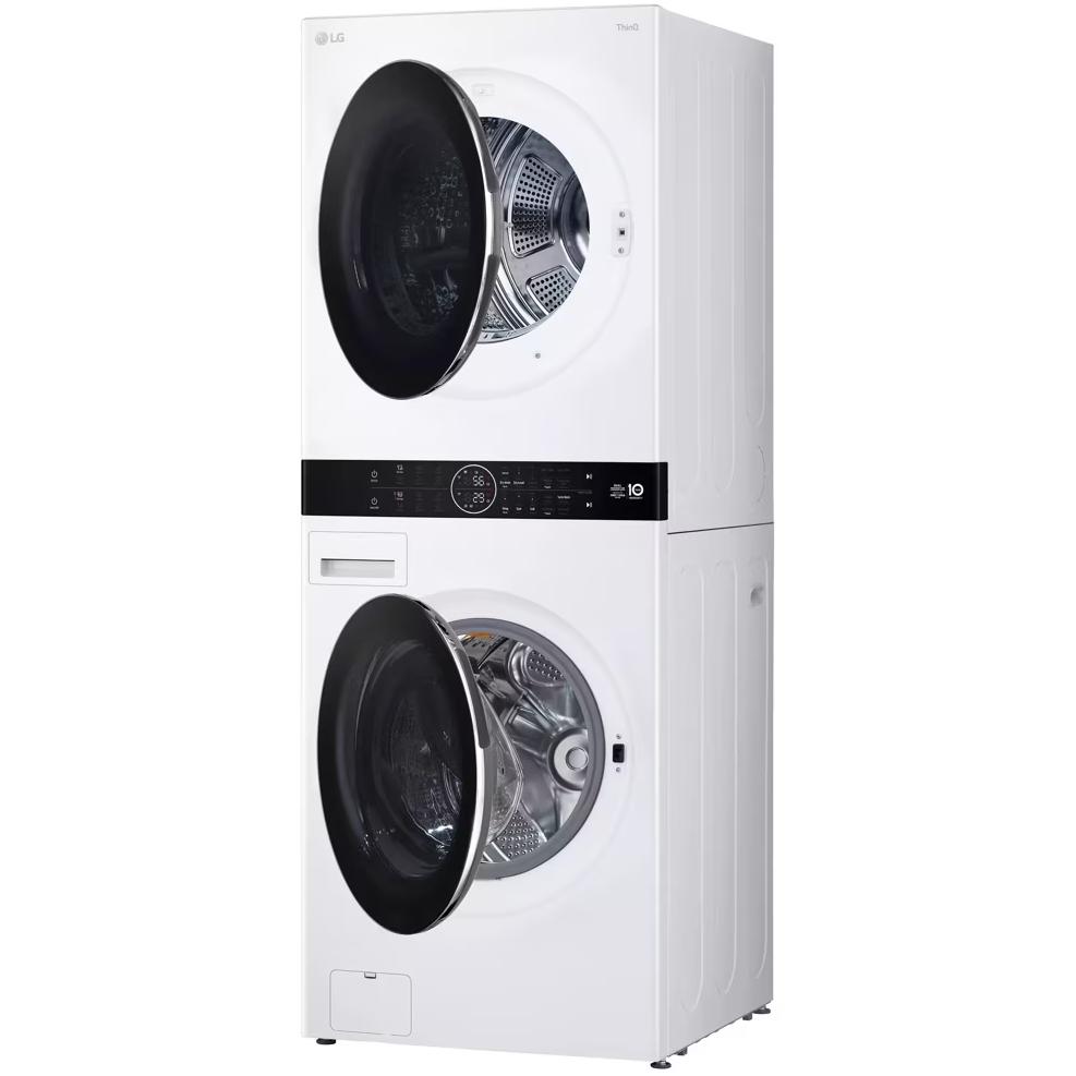  LG Stacked Washer/Dryer Electric Laundry Center with Wi-Fi WKHC252HWA IMAGE 4
