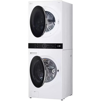  LG Stacked Washer/Dryer Electric Laundry Center with Wi-Fi WKHC252HWA IMAGE 4