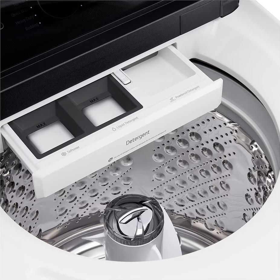  LG 5.3 cu. ft. Top Loading Washer with TurboWash3D™ Technology WT8405CW IMAGE 4