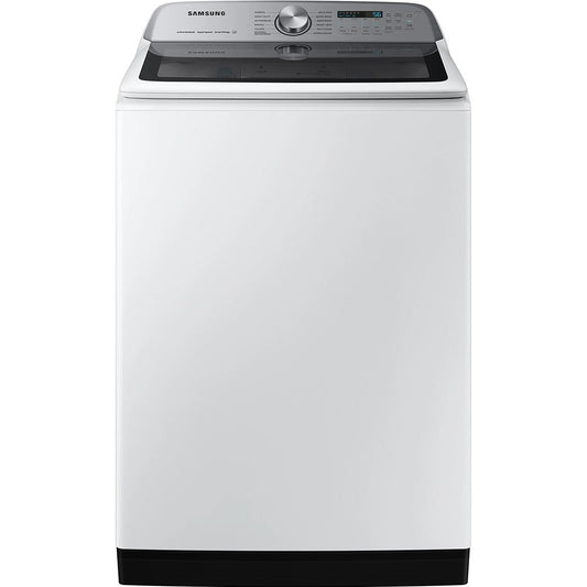  Samsung 5.2 cu.ft. 5500 Series Top Load Washer with SuperSpeed WA52DG5500AW/US IMAGE 1