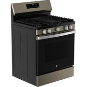  GE 30-inch Freestanding Gas Range with Center Oval Burner GGF500PVES IMAGE 9
