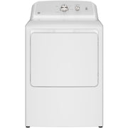  GE 6.2 cu. ft. Electric Dryer with Reversible Door GTX38EASWWS IMAGE 1