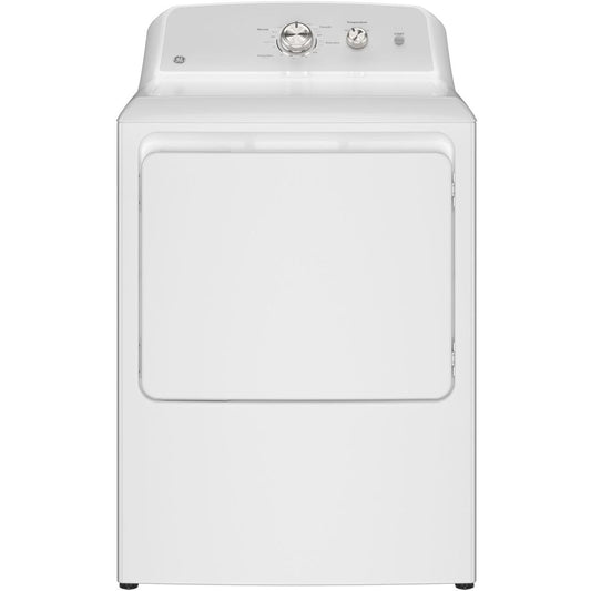  GE 6.2 cu. ft. Electric Dryer with Reversible Door GTX38EASWWS IMAGE 1