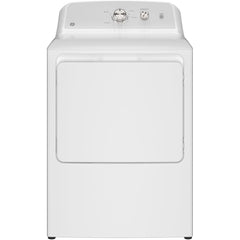  GE 7.2 cu. ft. Electric Dryer with Reversible Door GTD38EASWWS IMAGE 1