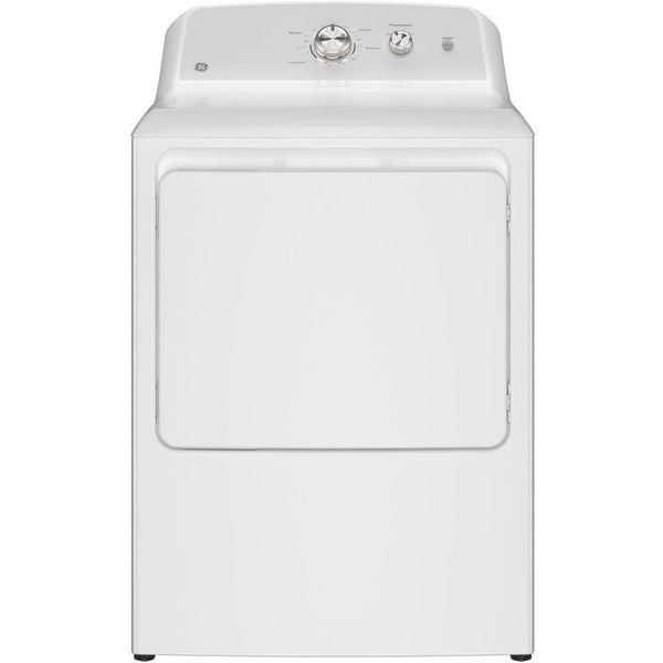 GE 6.2 cu. ft. Gas Dryer with Reversible Door GTX38GASWWS
